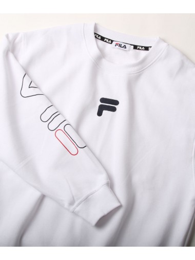 FILA Sleeve Print Trainer - White